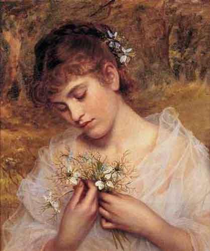Sophie Gengembre Anderson Love In a Mist China oil painting art